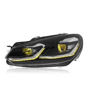 AURON 2009-2013 VW Golf 6 Phare avant à LED, feux de croisement, neuf, directement d'usine, 12V 36W 6000 lm 6000K, ajustement universel, garantie 6 mois - Product Image 2