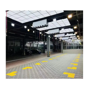 40X40X1.8 cm กระเบื้องปูพื้นโรงรถแบบประสานสำหรับพื้นรถระบายน้ำพลาสติก - Product Image 3