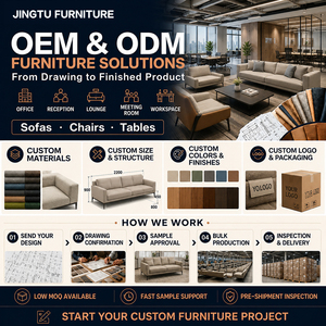 Conjunto de Oficina Ejecutiva de Cuero de 3 Plazas con Otomana, Modular, Personalizable, para Hotel Comercial, Proveedor Mayorista de Grado OEM FA-YN-316 - Product Image 5