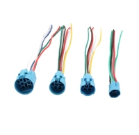 Conector de interruptor de botón de Metal especial, 6 pines, 5 pines, 16mm, 19mm, tamaños, Material de contacto de cobre, carcasa de PC, Terminal de cable