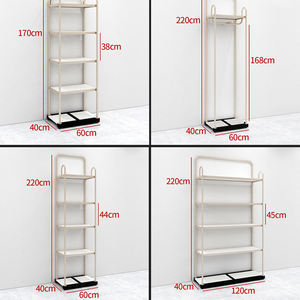 Espositore per <span class=keywords><strong>Abbigliamento</strong></span> Nero Opaco <span class=keywords><strong>di</strong></span> Lusso per <span class=keywords><strong>Negozi</strong></span> <span class=keywords><strong>di</strong></span> <span class=keywords><strong>Abbigliamento</strong></span> <span class=keywords><strong>Femminile</strong></span> - Product Image 6