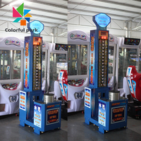 Distributeur de pièces de monnaie king of the marteau, perdre des jeux d'arcade, machine à jeux