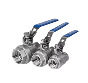 1 "-4" đầy đủ cổng van bi cho nước 2PC Nam Nữ 2way van bi - Product Image 1