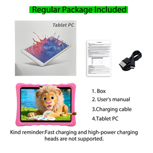 New 10.1-inch trẻ em máy tính bảng 4000mAh pin 3GB MTK Quad Core 1280x800 IPS Android 12 giáo dục Wi-Fi 5G màu đen Thứ Sáu Quà Tặng - Product Image 6