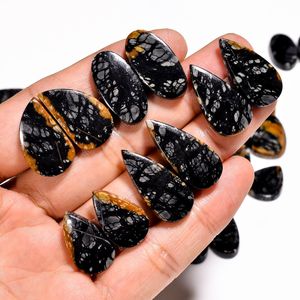 Natural Picasso jaspe par cabujón piedra preciosa Picasso jaspe piedra preciosa venta al por mayor lote mezcla forma y tamaño para la fabricación de joyas - Product Image 6