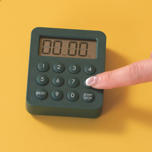 Reloj electrónico con temporizador Taylor, 12 teclas, cuenta atrás verde de lujo en amarillo vibrante para la gestión del estudio de los estudiantes - Product Image 3