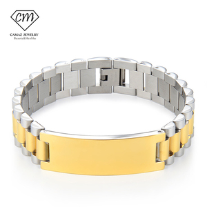 CAMAZ Brazalete de Energía Cuántica Escalar de Acero Inoxidable 316L, Alivio del Dolor, Pulido de Alto Brillo, Terapia de Salud - Product Image 1