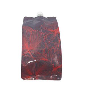 Impresión personalizada Envases de plástico PE ecológicos Recarga a prueba de fugas Bolsa de boquilla líquida para bebida de agua de jugo - Product Image 1