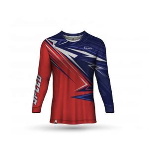 Maillots de course imprimés de chemises de course Pit Crew de course de sublimation bon marché à col en O personnalisés pour un style maximal - Product Image 3