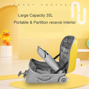 Carrito de equipaje <span class=keywords><strong>para</strong></span> niños Maleta de viaje dos en uno Equipaje de mano de 20 pulgadas - Product Image 3