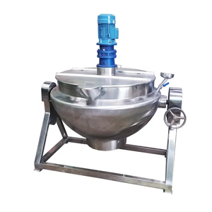 <span class=keywords><strong>RAYEN</strong></span> olla eléctrica con camisa de vapor de gas de acero inoxidable, mezcla de calefacción, cocina industrial, hervidor de cocina fijo - Product Image 4