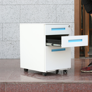 hot selling 3 Drawer Metal Mobile <b>Storage</b> Cabinet with low price - Product Image 5