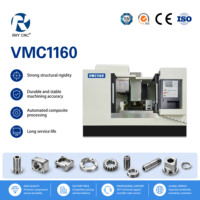 Centro de Mecanizado Vertical VMC1160 Fanuc BT40 con Husillo de Bola sin Holgura, 2s ATC, 24 Herramientas, 1100x600x600mm, Alta Precisión