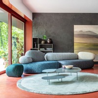 Ensemble de canapés modernes de luxe populaires meubles de salon canapés au design unique pour la maison hôtel canapés d'intérieur canapés meubles