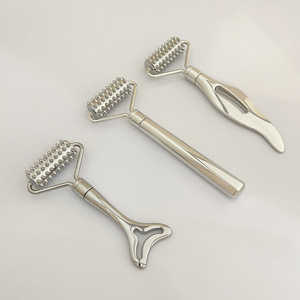 Vente chaude femmes rouleau en alliage <span class=keywords><strong>de</strong></span> Zinc pour soins <span class=keywords><strong>de</strong></span> la peau <span class=keywords><strong>de</strong></span> base moulage sous pression <span class=keywords><strong>grattage</strong></span> levage beauté métal artisanat pour un usage domestique - Product Image 6