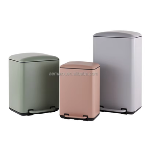 صندوق قمامة جديد 612 لتر 20 لتر 30 لتر سعة كبيرة <span class=keywords><strong>8</strong></span> جالون مع فولاذ مقاوم للصدأ متين - Product Image 2