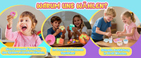 Kit Créatif Éducatif pour Squishies : Pâte de Silicone Double Bouteille, Paillettes, Bouteilles, Agitateurs en Bois, Boîte Licorne