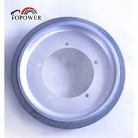 Nouveaux pneus AWP non marquants 406x125 avec jante en mousse pour pièces de nacelle élévatrice à ciseaux JLG 2646ES 2915013 (Cambodge)