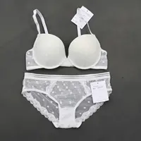 Comfortable Stylish sexy bra and panty set dot Deals 