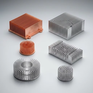 High Thermal Conductivity Aluminum Maximum Surface Area CNC Machined Heat Sinks - Product Image 2