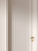 Portes intérieures modernes peintes en blanc, finition laquée, isolation phonique, porte en bois pour maison, appartement, villa, hôtel, chambre