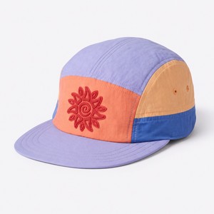 Casquette Trucker Unisexe 5 Panneaux en Cuir Végétalien et Toile, Réglable, Imperméable, Protection Solaire Sportive, Commande en Gros OEM Personnalisée - Product Image 1