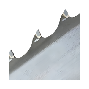 Lame de scie à ruban industrielle en carbure de tungstène EJ 158'' (4013 mm) ultra-résistante et sans bavures pour scieries portables et ressaisisseuses - Product Image 1