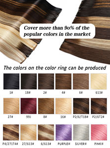 วิกผมคนแบบตรงบางสีไฮไลต์ - Product Image 5