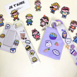 Korea Bestseller DIY Bügel-Aufnäher Mini-Namensschild für Reisekoffer-Schlaufen und Schlüsselanhänger - Product Image 5