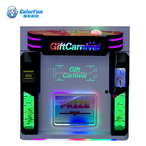 Máquina expendedora de premios giratoria RaiseFun, juego de la suerte con dispensador de cajas sorpresa, regalos, snacks, monedas, efectivo y tarjetas de crédito - Product Image 3