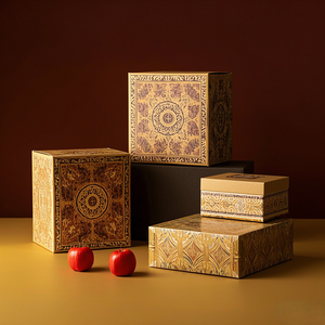 Cajas de Papel Corrugado Personalizadas, Cajas de Avión con Tapa Superior e Inferior, Juegos de Recuerdo con Características Tailandesas, Sobres de Cuerda, Sudeste Asiático - Product Image 1