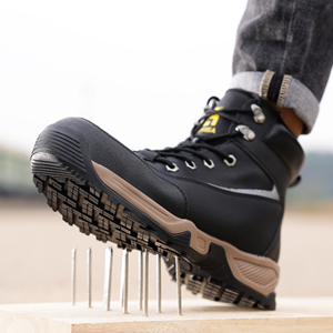 Stivali da Lavoro <span class=keywords><strong>LB</strong></span> Winter di Alta Qualità, Scarpe Antinfortunistiche Unisex in Vera Pelle Bovina e Tela Antistatica - Product Image 5