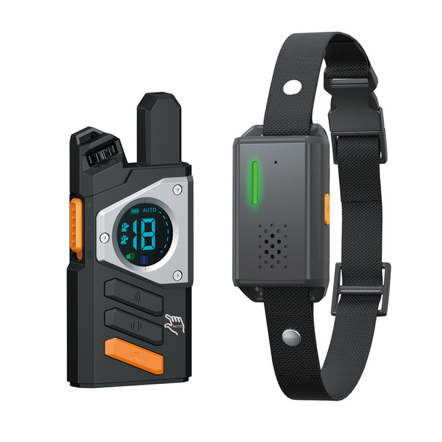 Professional Dual Mode Dog Trainer - AI Smart Recognition, Humane Vibration, Pet Store Approved