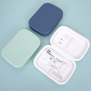 Xách Tay Biểu Tượng Tùy Chỉnh 8Pcs Làm Móng Tay Thiết Lập Sang Trọng Thép Không Gỉ Cắt Móng Tay Công Cụ Chăm Sóc Kit Chăm Sóc Cá Nhân Móng Tay Nghệ Thuật Sử Dụng - Product Image 2