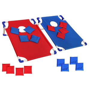 Jeu de lancer de seaux en plastique pour enfants et familles, avec sacs de sable, pour activités de plein air - Product Image 3