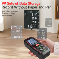 NOYAFA NF-270 Medidor de Distancia Láser de Alta Precisión de 70M, Pantalla de Alta Definición de 2.0 Pulgadas, Niveles de Burbuja Dobles, Almacenamiento de Datos de 99 Registros, 3