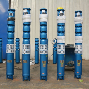 Moteur de pompe submersible à grand débit QJ 670 mètres cubes par heure transfert de refroidissement industriel facile à installer - Product Image 1