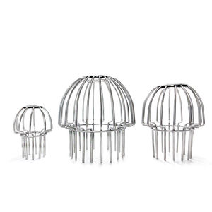 Filtro de protección de canalón de drenaje tipo seta Drenaje de techo exterior de acero inoxidable Tapa de línea antibloqueo para <span class=keywords><strong>paradas</strong></span> Hojas Semillas - Product Image 1