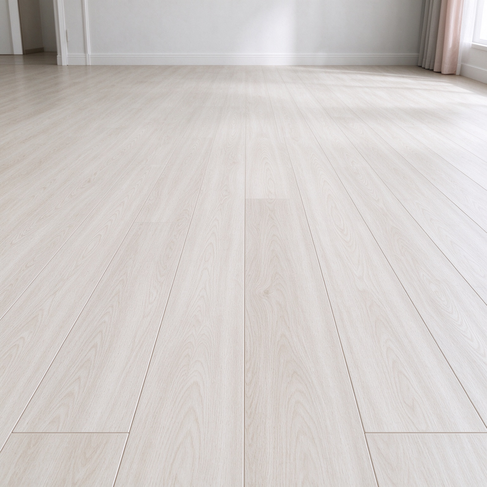 Light Cream SPC Flooring Stone Plastic Composite Rigid Core Vinyl Plank ...