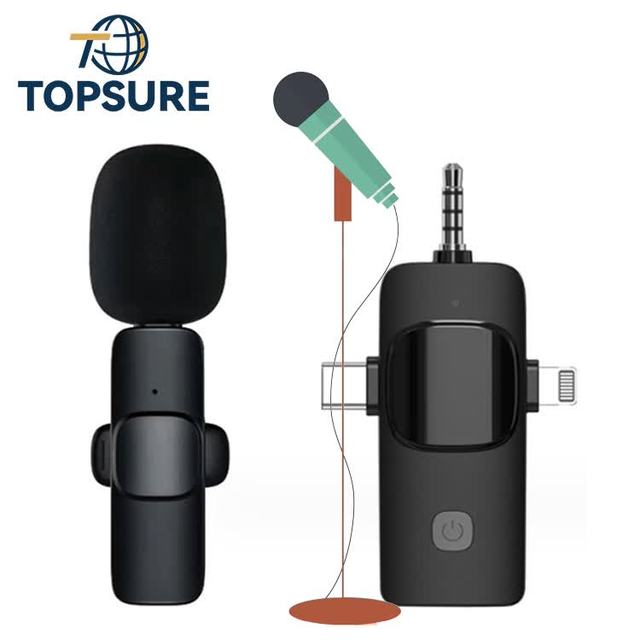One Drag 4 Wireless Microphone Professional Handheld Lightweight Portable Karaoke Microphone for Singing