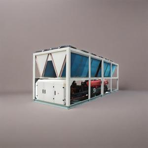 محول مبرد بالهواء مع محرك بجهد V منخفض الضوضاء 50rt تصميم تشغيل القابس موفر للطاقة أقل من 58dB - Product Image 3