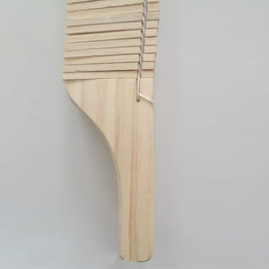 Wholesale Natural Wood Ratchet Sounder Handheld Wooden Rattle Teaching Aid For Kindergarten <b>Musical</b> Rhythm Instrument - Product Image 4
