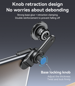 Yesido núm khóa cơ sở tích hợp 360 C212 có thể điều chỉnh được nam châm gắn màn hình nổi (6 cái) Giá đỡ điện thoại xe hơi - Product Image 4