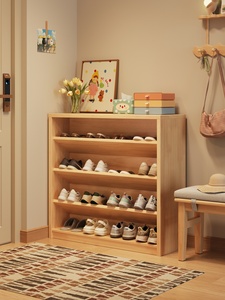 Mueble zapatero para sala de estar con diseño de tapa abatible, gran capacidad en un tamaño compacto, ideal para apartamentos. - Product Image 3