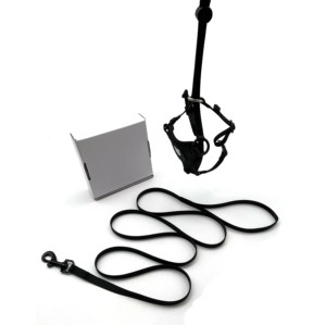 Harness Kucing Anti Lepas dengan Bantalan Empuk dari Nilon Poliester yang Dapat Disesuaikan, Set Tali Kekang Khusus untuk Kucing - Product Image 5