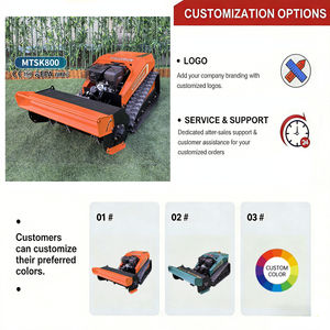 <span class=keywords><strong>Tondeuse</strong></span> à gazon à essence Vigorun MTSK800, opération sans pilote dans les zones à risque, <span class=keywords><strong>tondeuse</strong></span> à fléaux télécommandée pour une tonte en pente sûre et efficace - Product Image 4