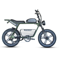 Nouveau produit Vélo électrique Vélo électrique tout-terrain à pneus larges 20 pouces Vélo de montagne électrique pour adultes