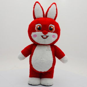 <span class=keywords><strong>Disfraces</strong></span> <span class=keywords><strong>de</strong></span> Mascota <span class=keywords><strong>de</strong></span> Peluche Rojo, Lindos y Animados, para Eventos, <span class=keywords><strong>Alquiler</strong></span> <span class=keywords><strong>de</strong></span> Trajes Inflables <span class=keywords><strong>de</strong></span> Conejo Peludo <span class=keywords><strong>de</strong></span> 2.2m, en Oferta - Product Image 2