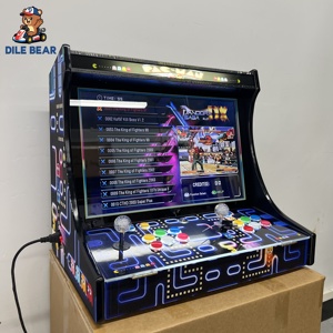 Máquina Arcade Bartop de 22 Pulgadas, Sistema <span class=keywords><strong>Pandora</strong></span> Box DX, 3500 Juegos, Gabinete de Juegos Retro de Mesa para 2 Jugadores, Regalo para Entretenimiento en el Hogar - Product Image 6