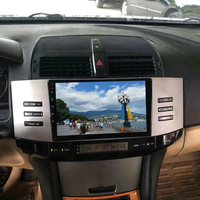 Radio GPS intégrée Android pour Reiz Mark X 2005-2009, lecteur multimédia avec TV et support de tableau de bord